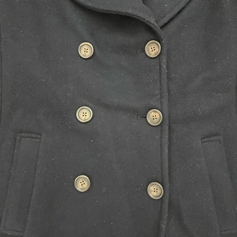 Old Navy Women's Navy Blue Pea Coat